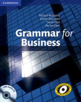 Hardcover Grammar for Business with Audio CD Book