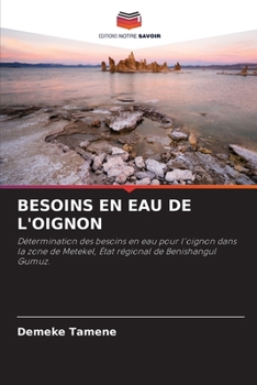Paperback Besoins En Eau de l'Oignon [French] Book