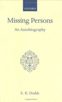 Hardcover Missing Persons: An Autobiography Book