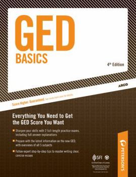 Paperback Arco GED Basics Book