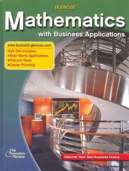 Hardcover Mathematics with Business Applications Book