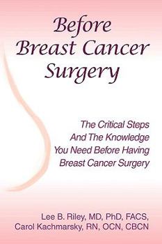 Paperback Before Breast Cancer Surgery Book