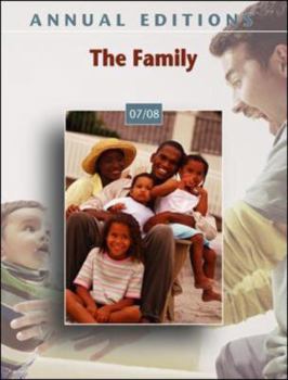 Paperback Annual Editions: The Family 07/08 Book
