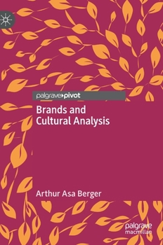 Hardcover Brands and Cultural Analysis Book