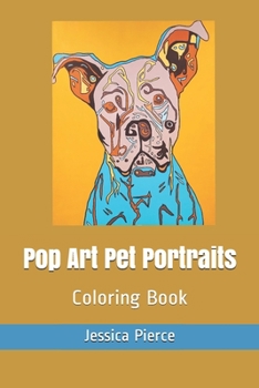 Paperback Pop Art Pet Portraits: Coloring Book