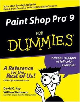 Paperback Paint Shop Pro 9 for Dummies Book