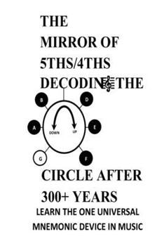 Paperback The Mirror of 5ths/4ths Decoding the Circle After 300+ Years Book