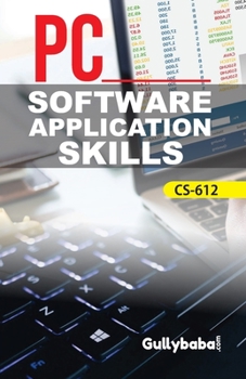 Paperback CS-612 Software Application Skills Book