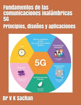 Paperback Fundamentos de las comunicaciones inalámbricas 5G: Principios, diseños y aplicaciones [Spanish] Book