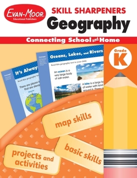 Paperback Skill Sharpeners: Geography, Kindergarten Workbook Book