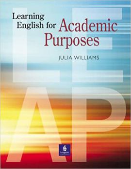 Paperback Learning English for Academic Purposes: Student Book
