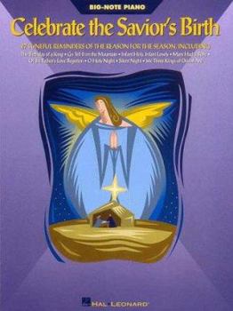 Paperback Celebrate the Savior's Birth: Big-Note Piano Book