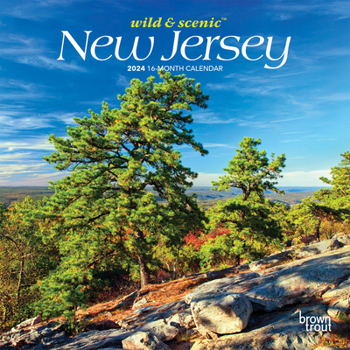 Calendar New Jersey Wild & Scenic 2024 Mini 7x7 Book