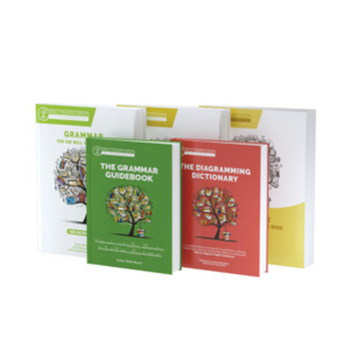 Hardcover Yellow Full Course Bundle: Everything You Need for Your First Year of Grammar for the Well-Trained Mind Instruction Book