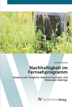 Paperback Nachhaltigkeit im Fernsehprogramm [German] Book