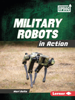 Paperback Military Robots in Action Book