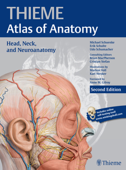 Paperback Head, Neck, and Neuroanatomy (Thieme Atlas of Anatomy) Book