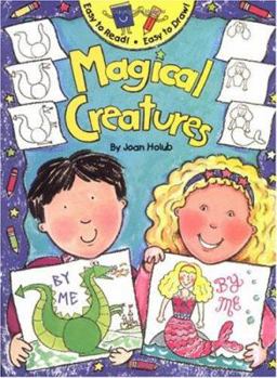 Paperback Easy to Read! Easy to Draw! Magical Creatures Book