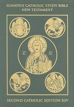 Bonded Leather Ignatius Catholic Study New Testament-RSV Book