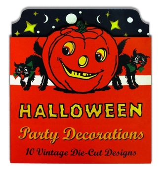 Vintage Halloween Cardboard Cutouts : Die Cut Party Decorations