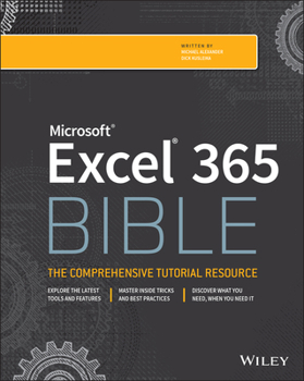 Paperback Microsoft Excel 365 Bible Book