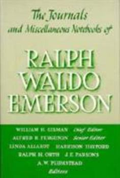 Hardcover Journals and Miscellaneous Notebooks of Ralph Waldo Emerson Book