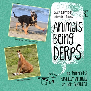 Calendar Animals Being Derps 2022 Wall Calendar Book