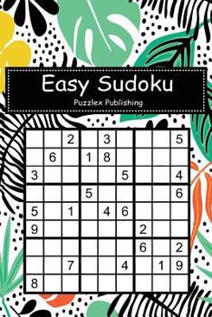 Easy Sudoku: Sudoku Puzzle Game For Beginers With Seamless exotic pattern with tropical plants cover