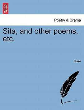 Paperback Sita, and Other Poems, Etc. Book