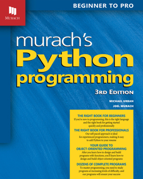 Paperback Murac Python Programming (3rd Edition) Book
