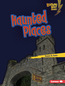Library Binding Haunted Places Book