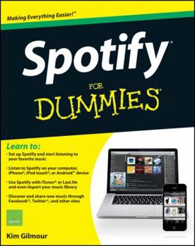 Paperback Spotify for Dummies Book
