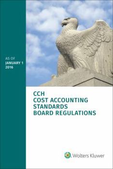 Paperback Cost Accounting Standards Board Regulations as of 01/2016 Book