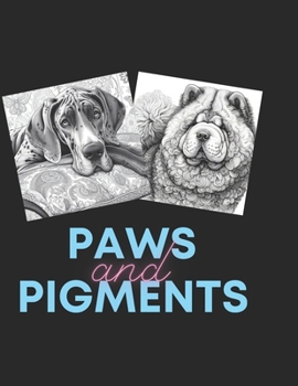 Paperback Paws and Pigments Book