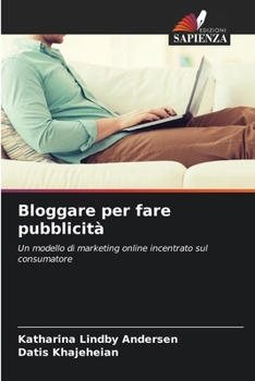 Paperback Bloggare per fare pubblicità [Italian] Book