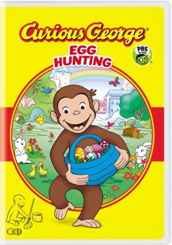 DVD Curious George: Egg Hunting Book