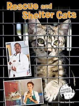 Library Binding Rescue and Shelter Cats Book