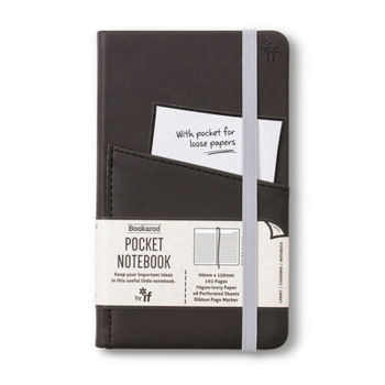 Unknown Binding Bookaroo Pocket Notebook (A6) Black Book