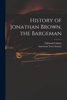 Paperback History of Jonathan Brown, the Bargeman Book