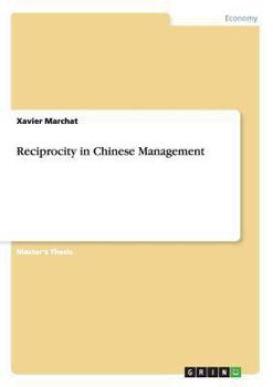 Paperback Reciprocity in Chinese Management Book