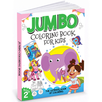 Paperback Jumbo coloring book-2 Book