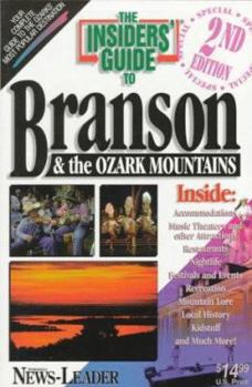 Paperback Insider's Guide to Branson and the Ozark Mountains Book