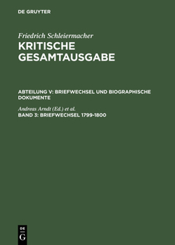 Hardcover Briefwechsel 1799-1800: (Briefe 553-849) [German] Book