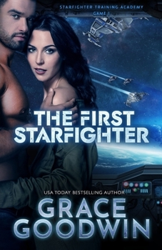 Paperback The First Starfighter [Large Print] Book