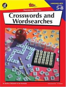 Paperback The 100+ Series Crosswords and Wordsearches, Grades 5-8 Book