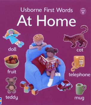 At Home Board Book (Usborne First Words Board Books) - Book  of the Usborne First Words
