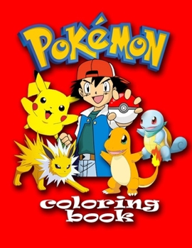 Paperback Pokemon Coloring Book: For Kids Book