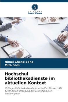 Paperback Hochschul bibliotheksdienste im aktuellen Kontext [German] Book