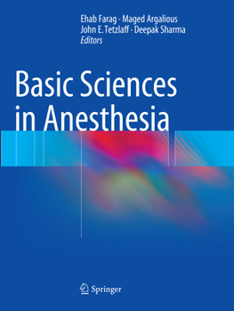 Paperback Basic Sciences in Anesthesia Book