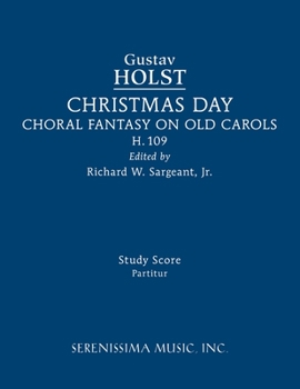 Paperback Christmas Day, H.109: Study score Book